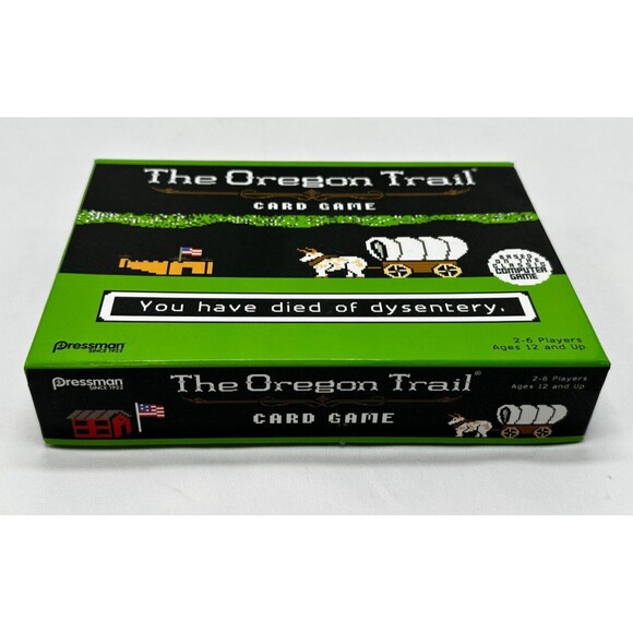 THE OREGON TRAIL Card Game - Pressman 2016 - 2 to 6 Players - COMPLETE - Picture 1 of 8